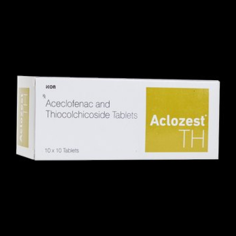 Aclozest TH 100mg/4mg Tablet