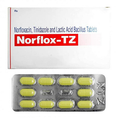 Norflox-TZ RF Tablet 10's