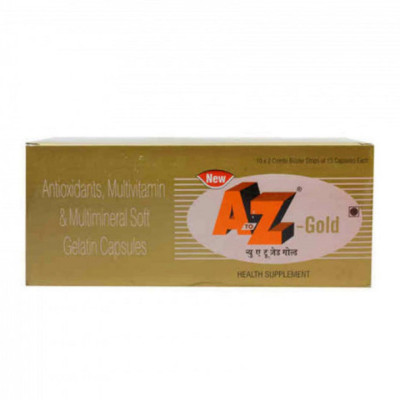 A To Z Gold Capsule 15's
