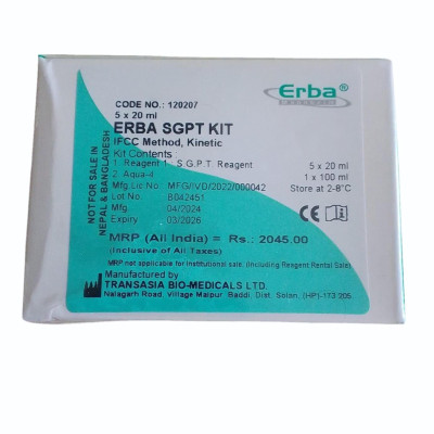 SGPT Test Kit   Erba