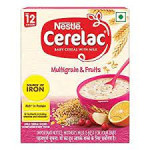 Nestle Cerelac Baby Cereal with Milk Wheat Multigrain & Fruits (From 12 to 24 Months) Powder, 300 gm Refill Pack
