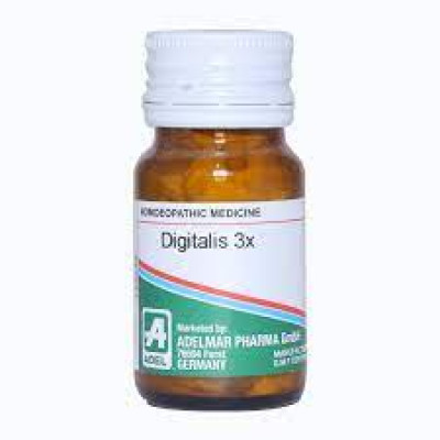 Adel Digitalis Purp. 3X (4 grain) Tablet 20 gm