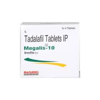 Megalis-10 Tablet 4's