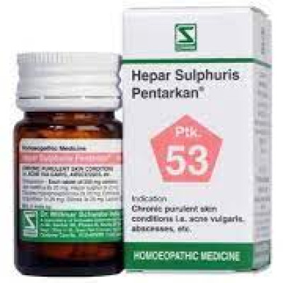 Dr Willmar Schwabe India Hepar Sulphuris Pentarkan Tablet