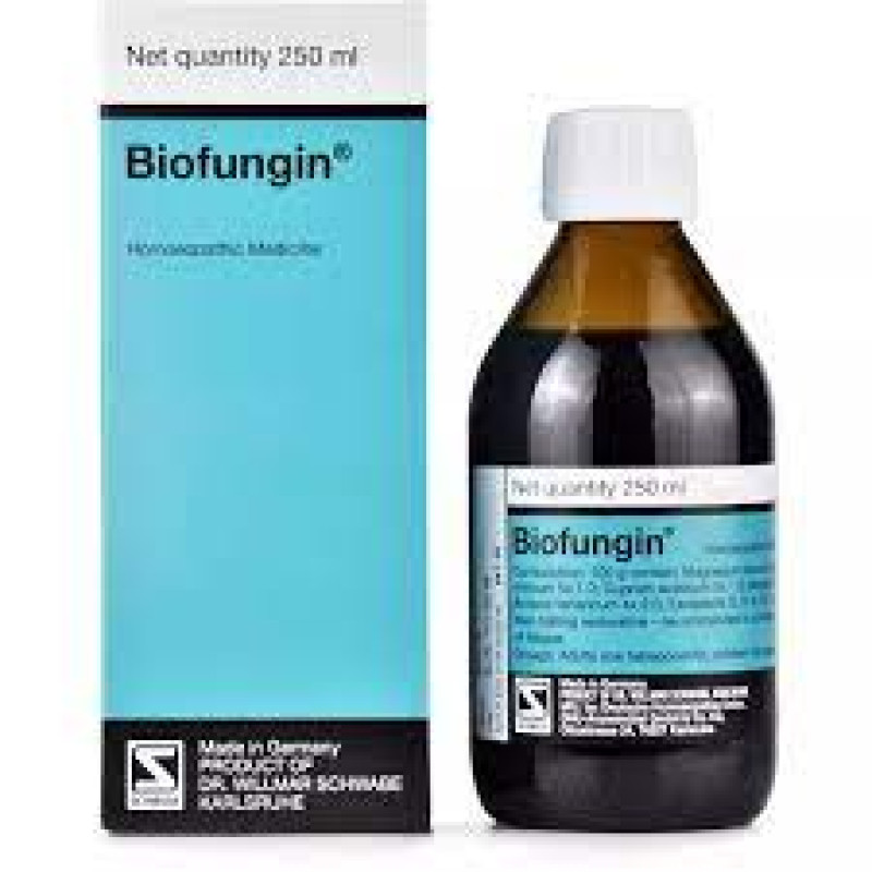 Dr Willmar Schwabe Germany Biofungin Syrup 250 ml