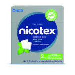Nicotex Teeth Whitening Mint Plus 2mg
