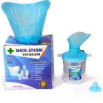 Medi-Steam Face, Nose, and Cough Steamer 3 in 1 Plastic Steam Vaporizer