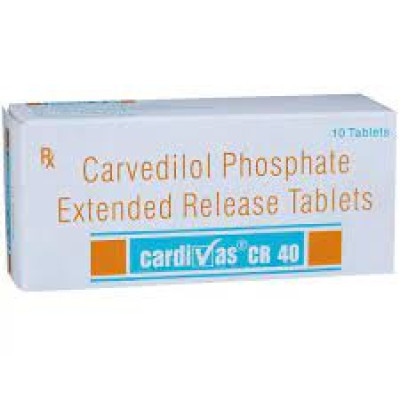 Cardivas CR 40 Tablet