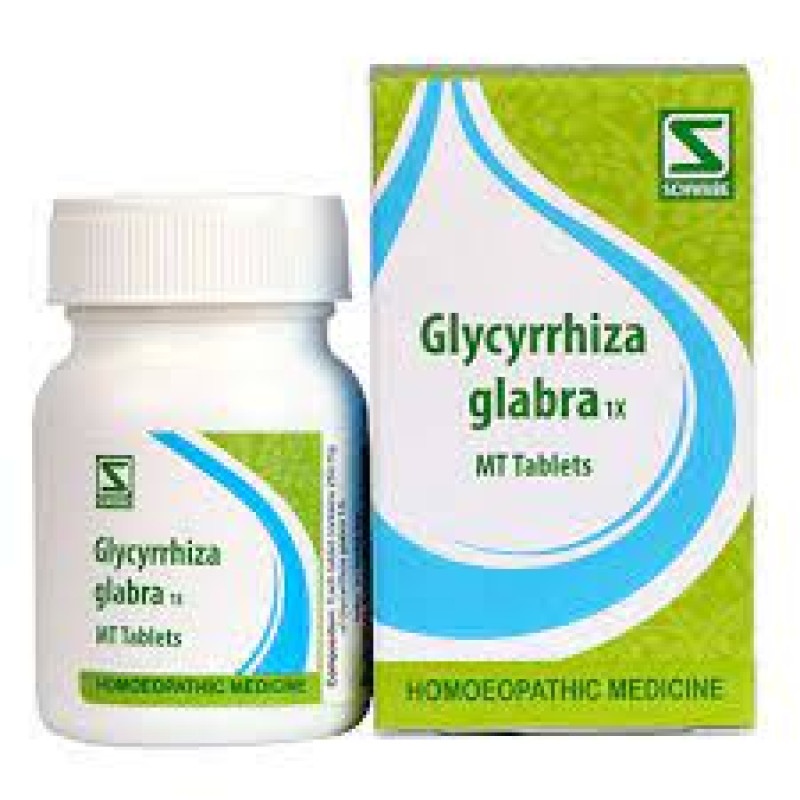 Dr Willmar Schwabe India Glycyrrhiza Glabra Trituration Tablet 1X