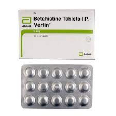 Vertin 8mg Tablet