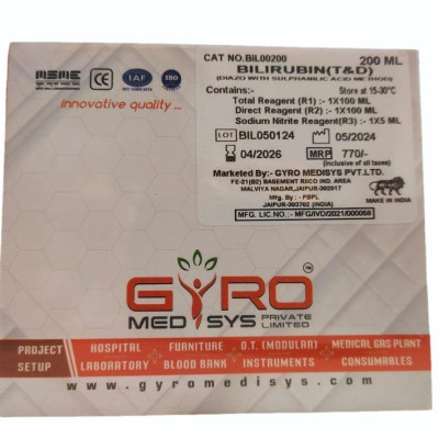 BILIRUBIN (T&D) KIT (Gyro)