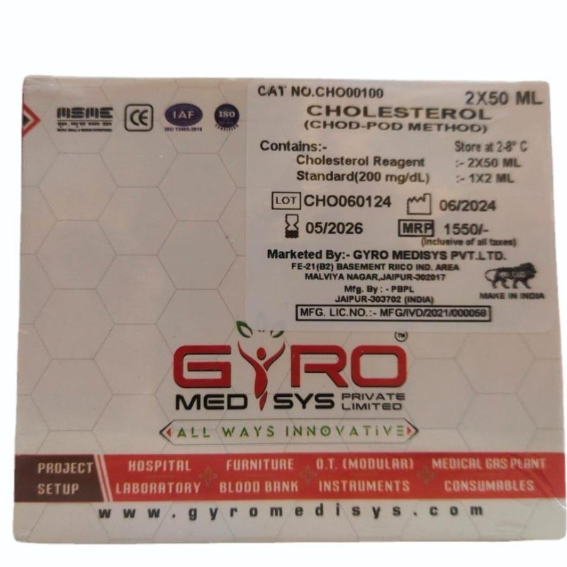 Cholesterol Test Kit (Gyro)