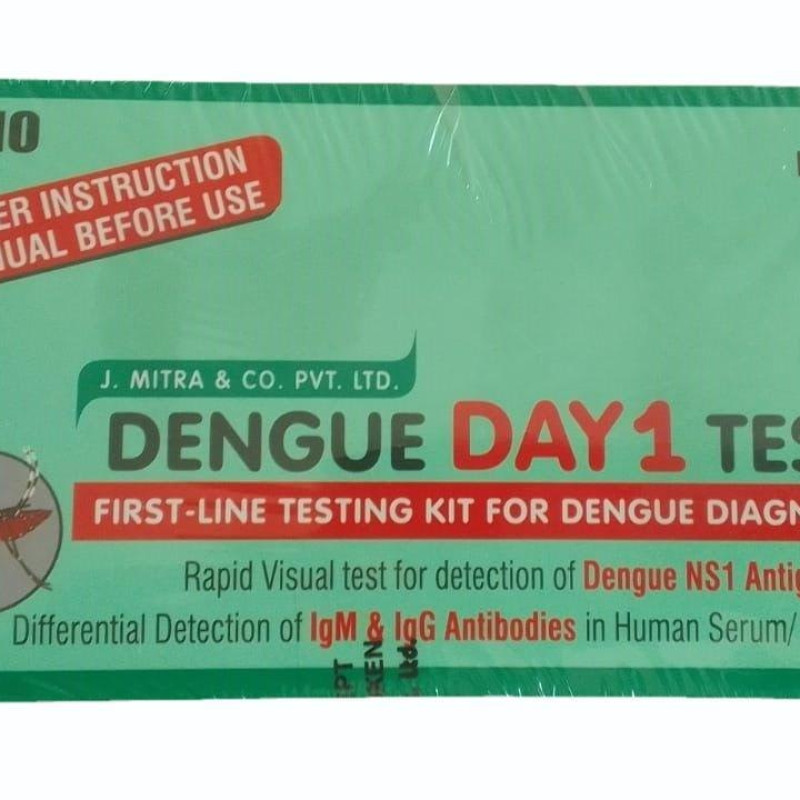 Dengue Test. Kit. J Mitra