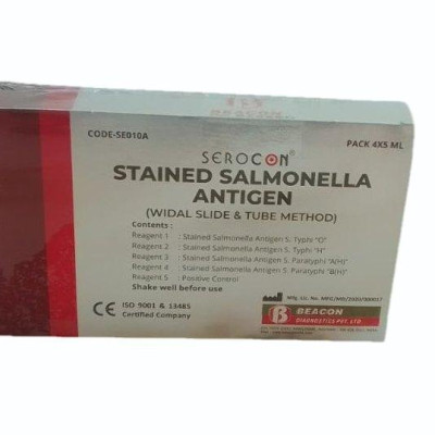 Stained Salmonella Antigen Set