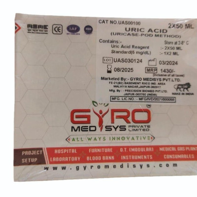 Uric Acid Test Kit  (Gyro)