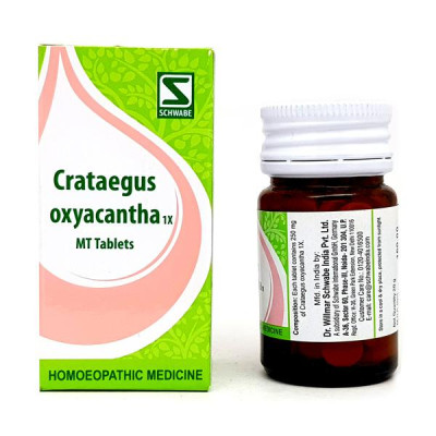 Dr Willmar Schwabe India Crataegus Oxyacantha Dilution 3X