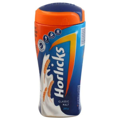 Horlicks Classic Malt Flavour Nutrition Drink Powder, 500 gm Jar