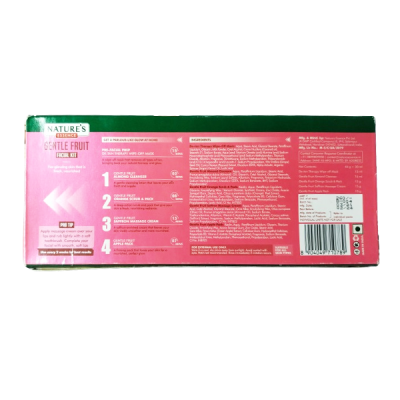 NATURE'S  GENTLE FRUIT FACIAL KIT