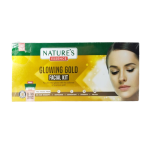 NATURE'S  GLOWING GOLD FACIAL KIT