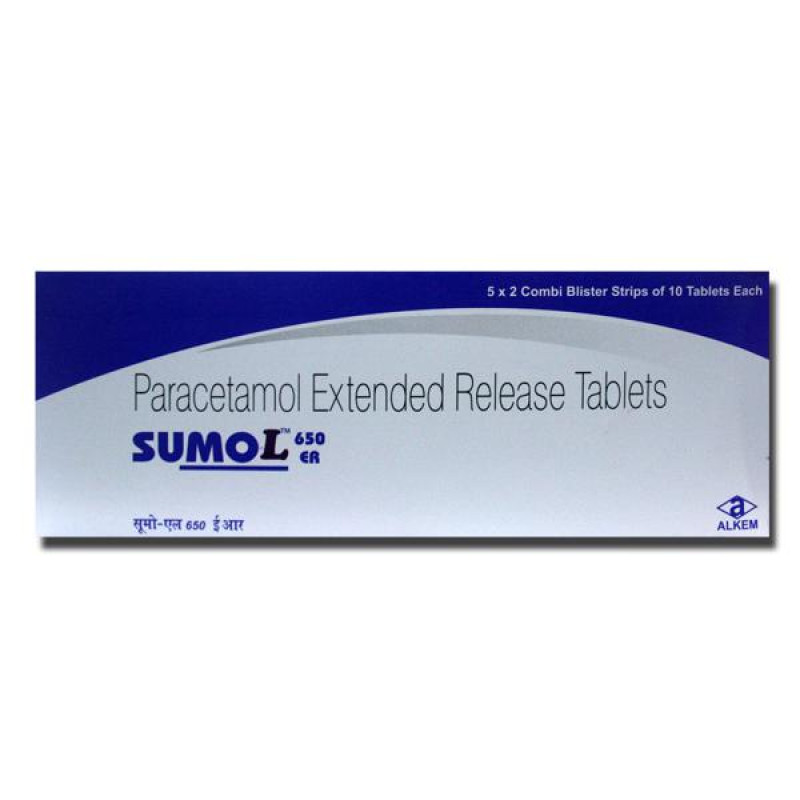 Sumol 650 Tablet 15's