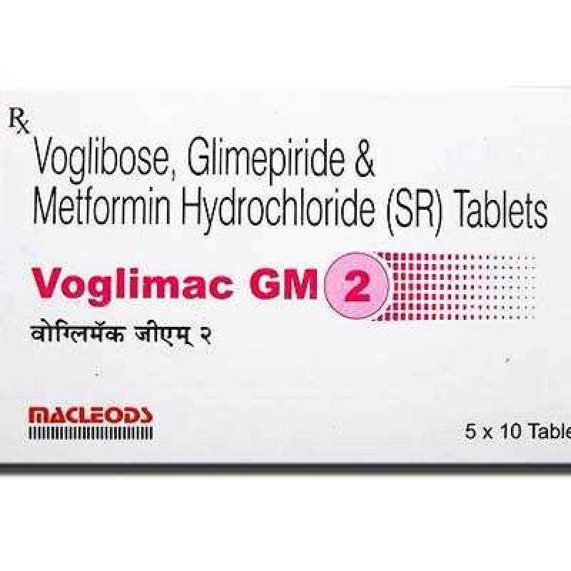 Voglimac GM 2 Tablet 10's